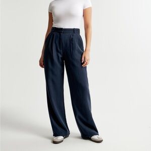Abercrombie Sloane Tailored Wide Leg Pants